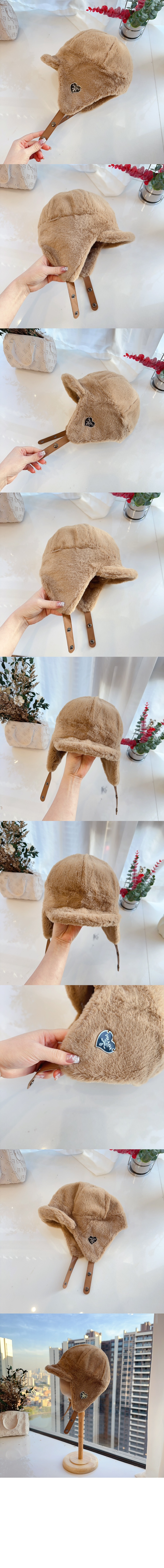 프라다 귀달이 양모 모자 2HC642