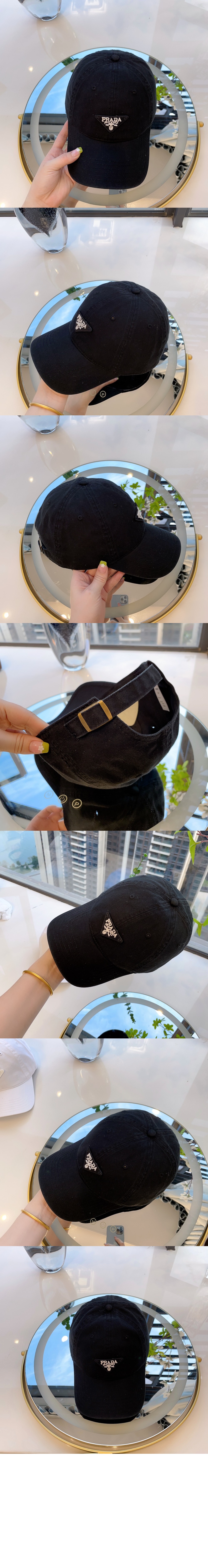 프라다 베이스볼 캡 1HC321