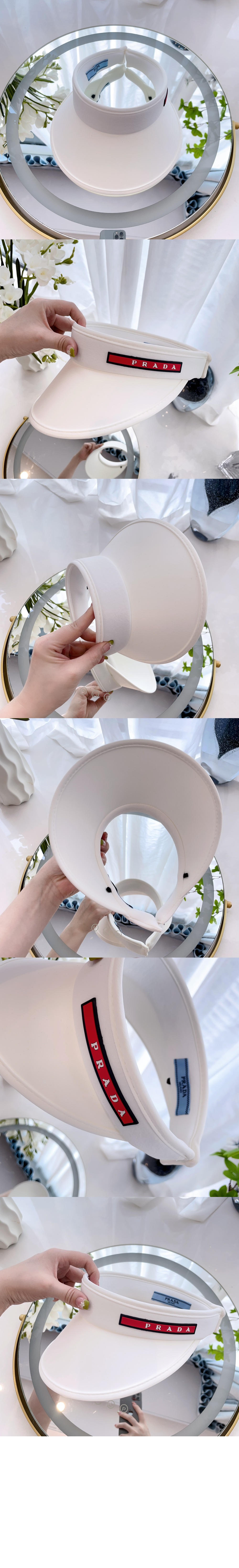 프라다 선캡 2HC435