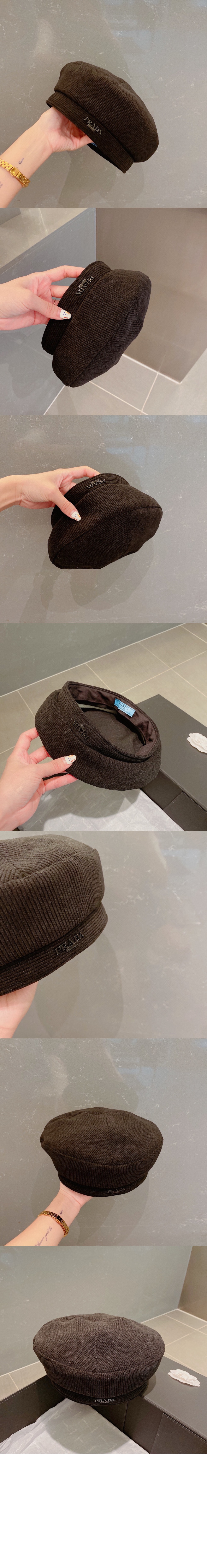 프라다 베레모 2HC589