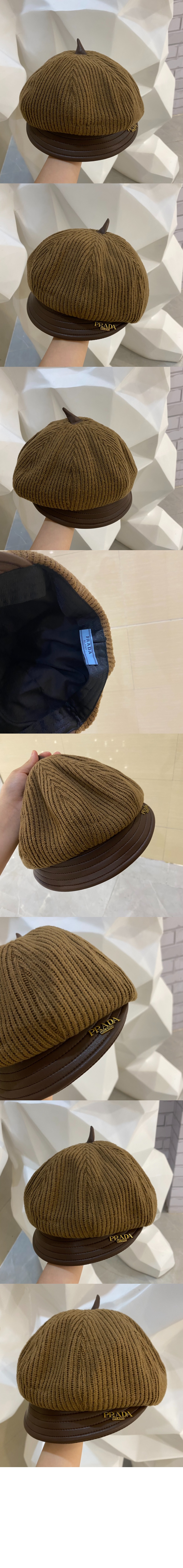 프라다 팔각 모자 2HC746