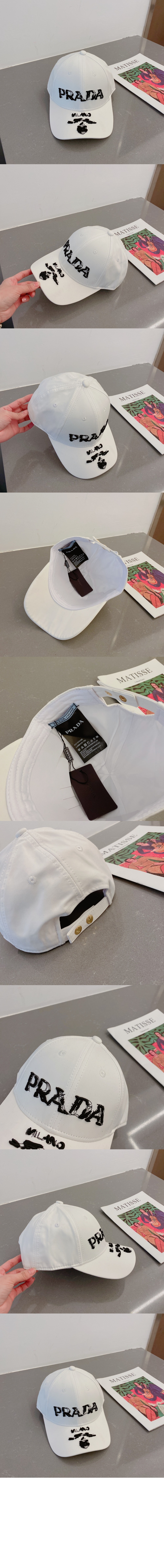 프라다 베이스볼 캡 1HC641