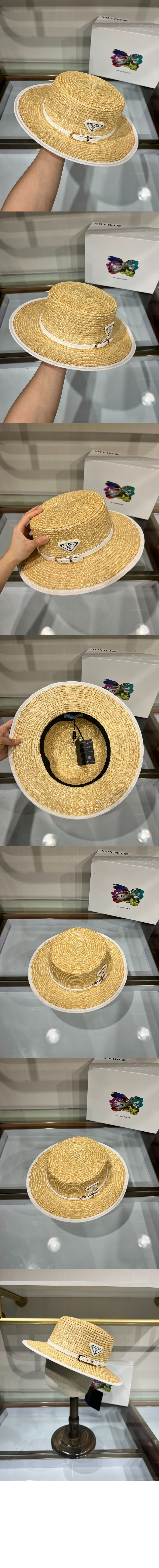 프라다 선캡 2HC714