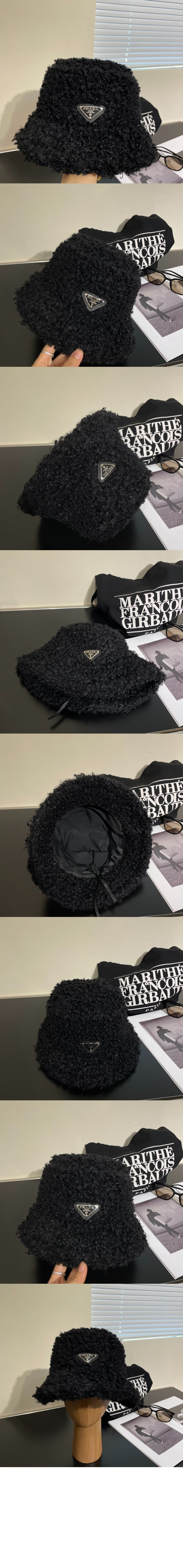 프라다 램스울 벙거지 1HC881