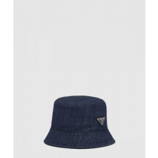 프라다 데님 버킷햇 1HC137