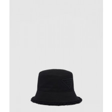 프라다 드릴 버킷햇 1HC137