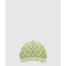 프라다 로고 프린트 베이스볼 캡 1HC274