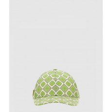 프라다 로고 프린트 베이스볼 캡 1HC274