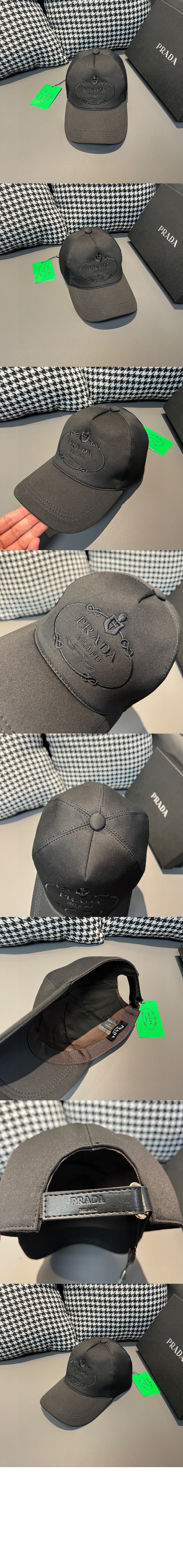 프라다 나일론 베이스볼 캡 2HC179