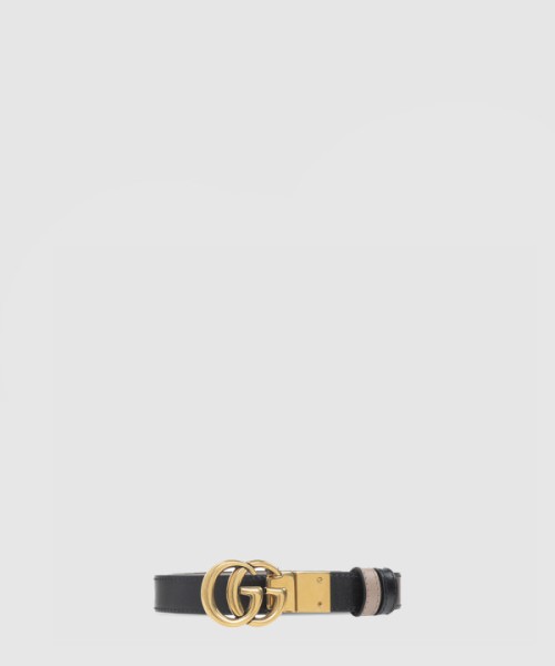 구찌 GG 마몽 리버서블 씬 벨트 659418