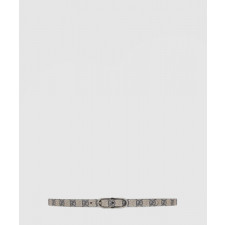 구찌 좁은 캔버스 벨트 649492