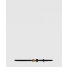 구찌 씬 페이턴트 더블 G 벨트 707327