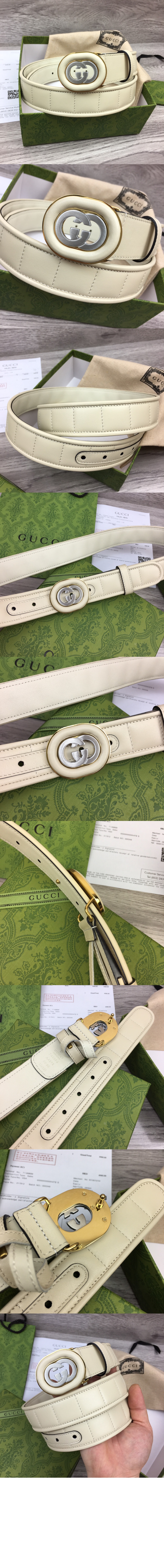 구찌 G 버클 벨트 748894