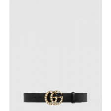 구찌 진주 와이드 벨트 453260