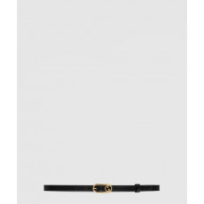 구찌 라운드 인터로킹 G 씬 벨트 760159