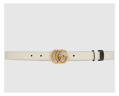 구찌 GG 마몽리버서블 씬 벨트