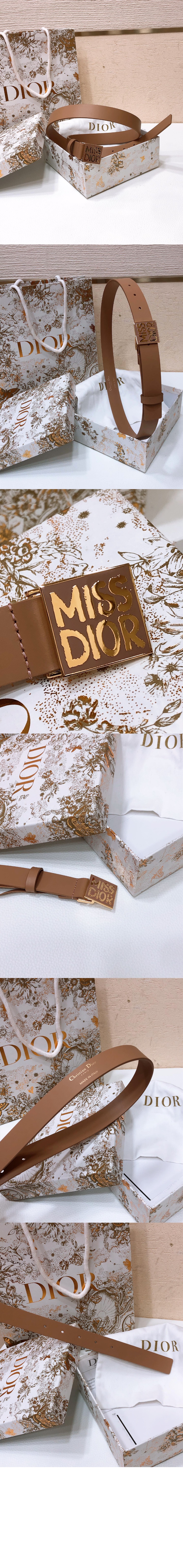 디올 Miss Dior Graffiti 벨트 B0598