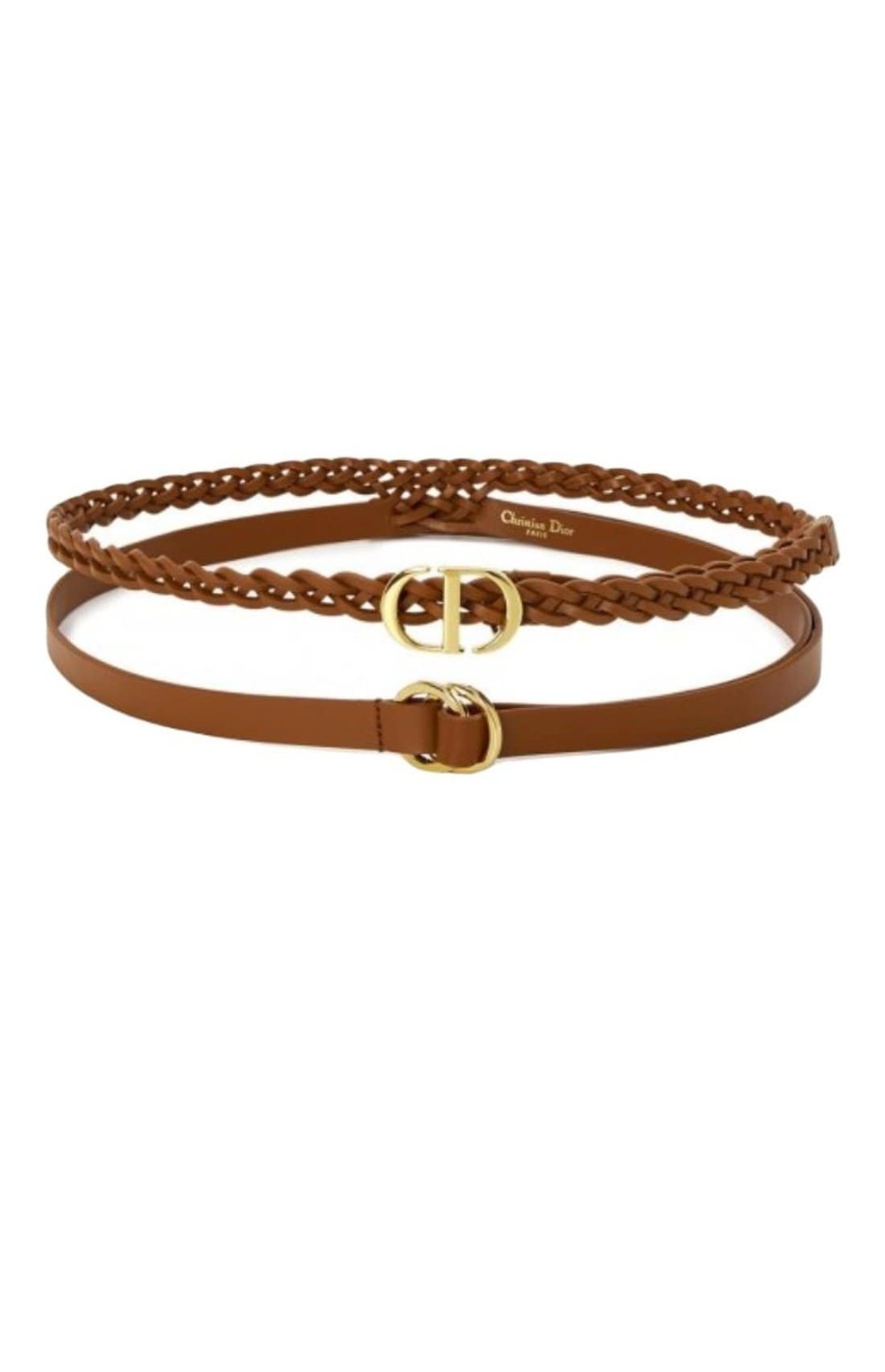 디올 부드러운 소가죽 벨트 B0088