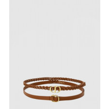 디올 부드러운 소가죽 벨트 B0088