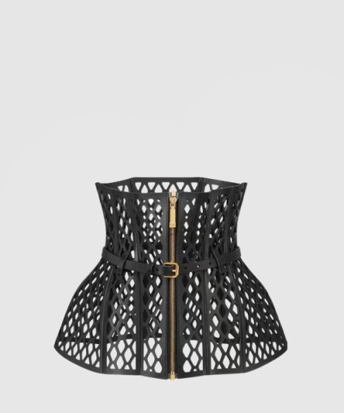 디올 디트랩 소가죽 허리씰 B0309