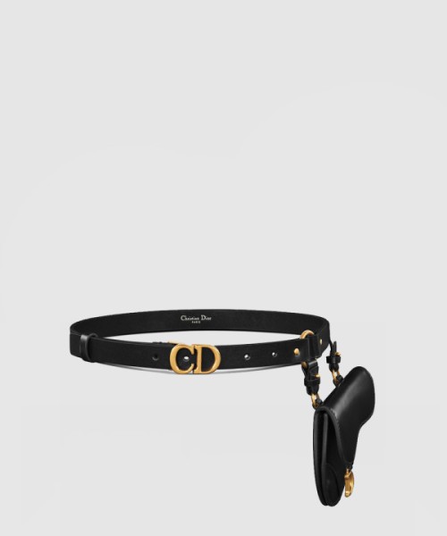 디올 Saddle 탈착식 파우치 벨트 B0481