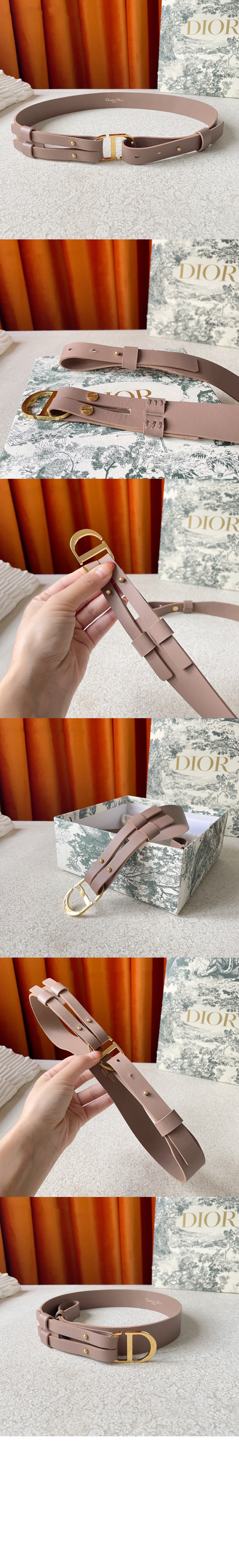 디올 30 몽테인 리버서블 벨트 B0305