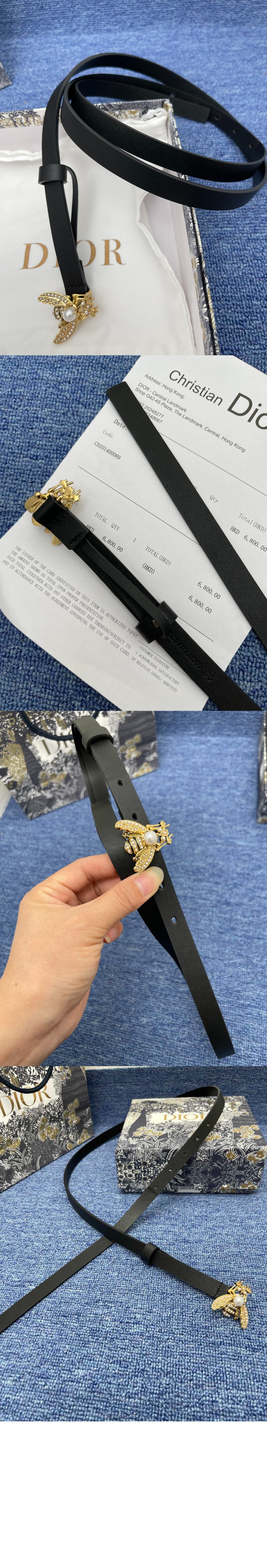 디올 D-BEE 벨트 B0293