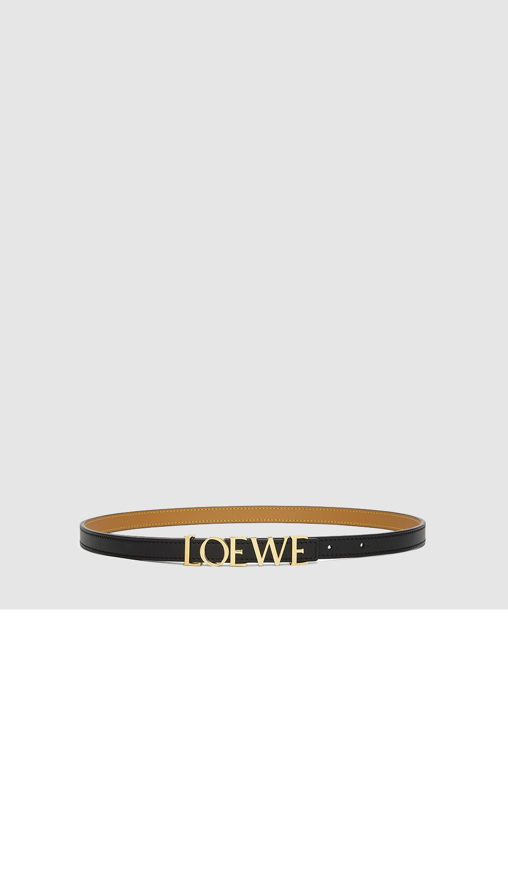 로에베 스무스 카프스킨 벨트