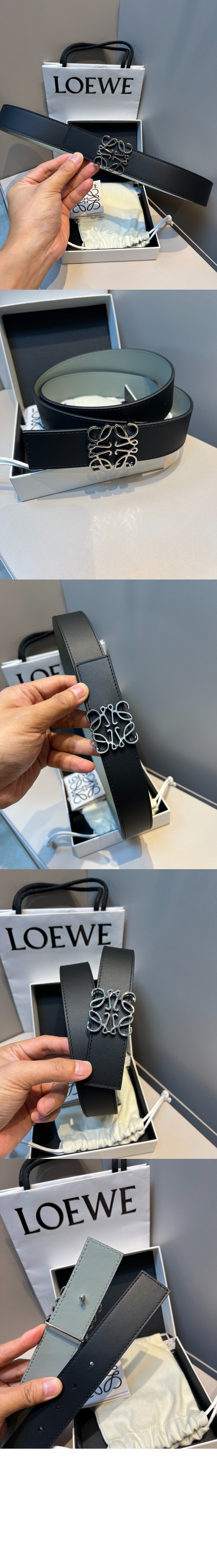 리버서블 애너그램 벨트