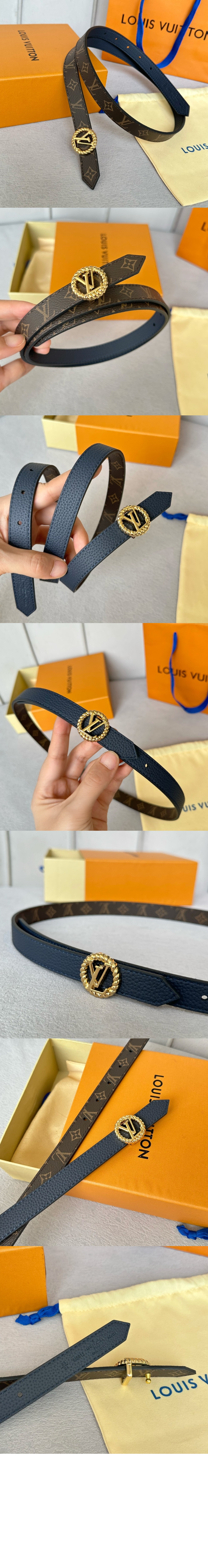 루이비통 서클 노티컬 리버서블 벨트 M8613Y