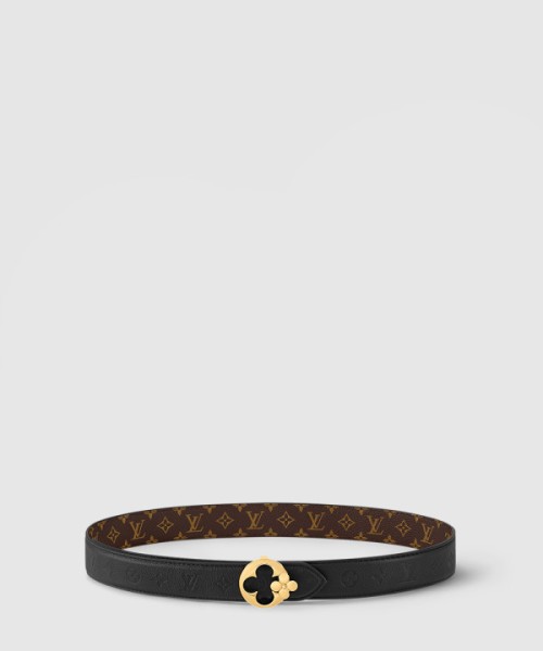 루이비통 플라워그램 라운드 리버서블 벨트 M8372V