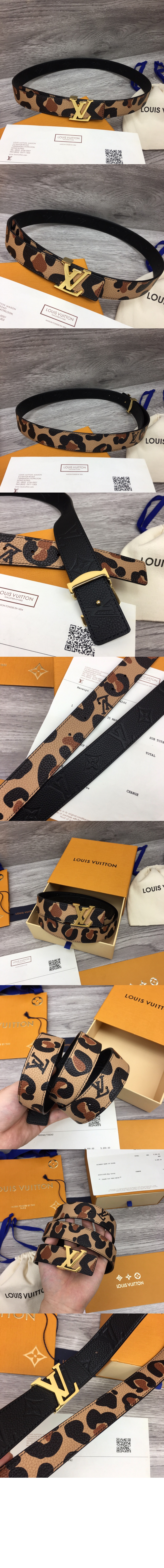 루이비통 LV 리버서블 벨트 M0393U