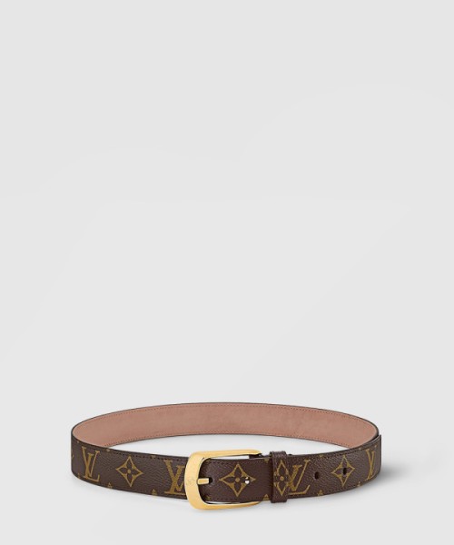 루이비통 골드 버클 엘립스 모노그램 벨트 M6919U