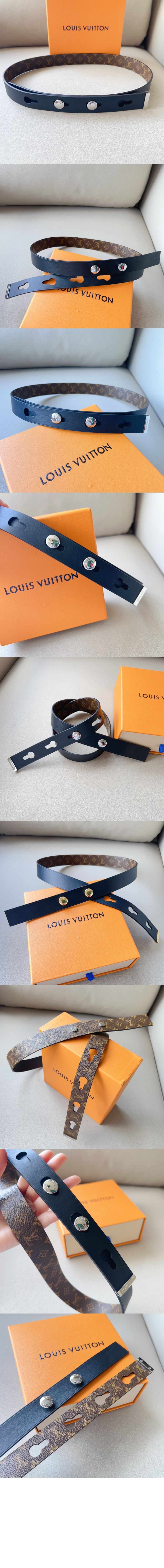 루이비통 LV 스터드 벨트 M8610Y