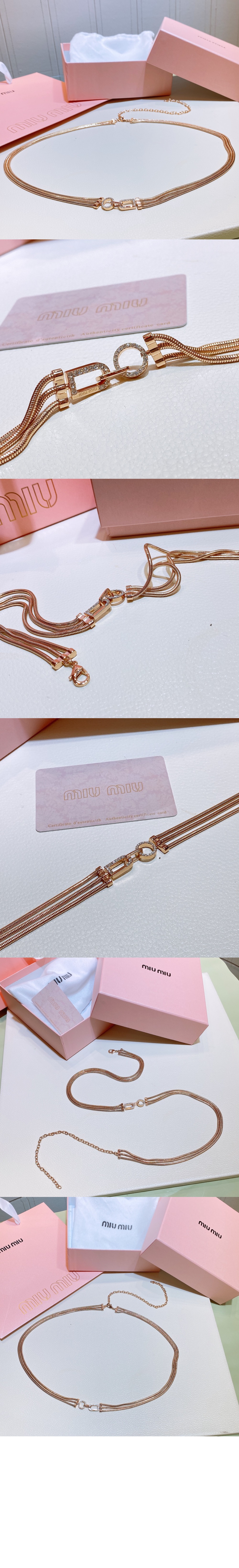 미우미우 체인 벨트 5JZ016