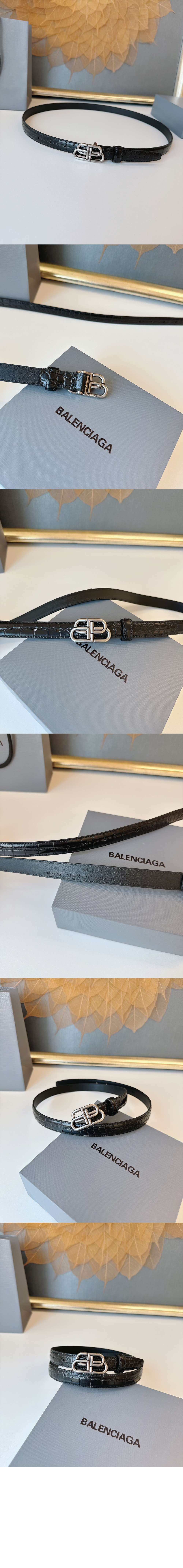 발렌시아가 BB 라지 벨트 581690