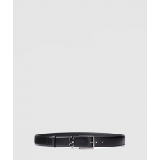 발렌티노 V 로고 벨트