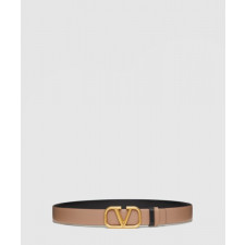 발렌티노 양면 광택 송아지 가죽 벨트