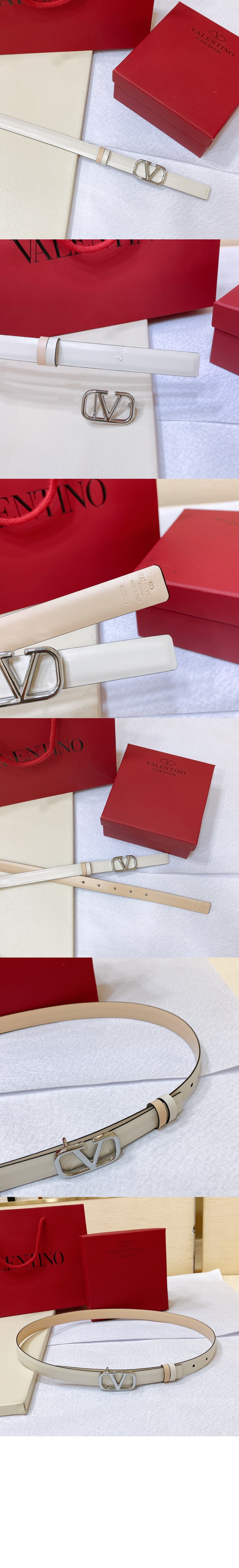 발렌티노 브이로고 리버서블 벨트
