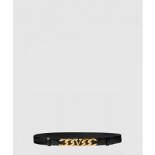 발렌티노 브이로그 체인 송아지 가죽 벨트