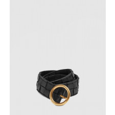 보테가베네타 오버사이즈 인트레치오 위빙 벨트 701227