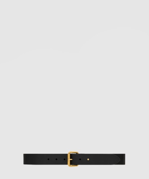 생로랑 베지터블 태닝 가죽 소재의 Motorcycle 벨트 789913