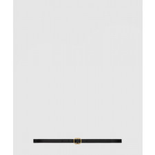 생로랑 가죽 소재의 프레임 버클 슬림 벨트 732560