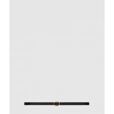 생로랑 가죽 소재의 프레임 버클 슬림 벨트 732560