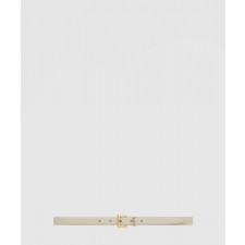 생로랑 래커 처리된 가죽 소재의 CASSANDRE 스퀘어 버클 장식 얇은 벨트 554465