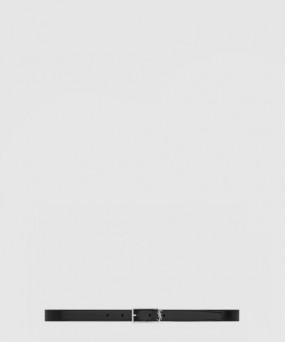 생로랑 부드러운 가죽 소재의 뉴 버클 벨트 7117902