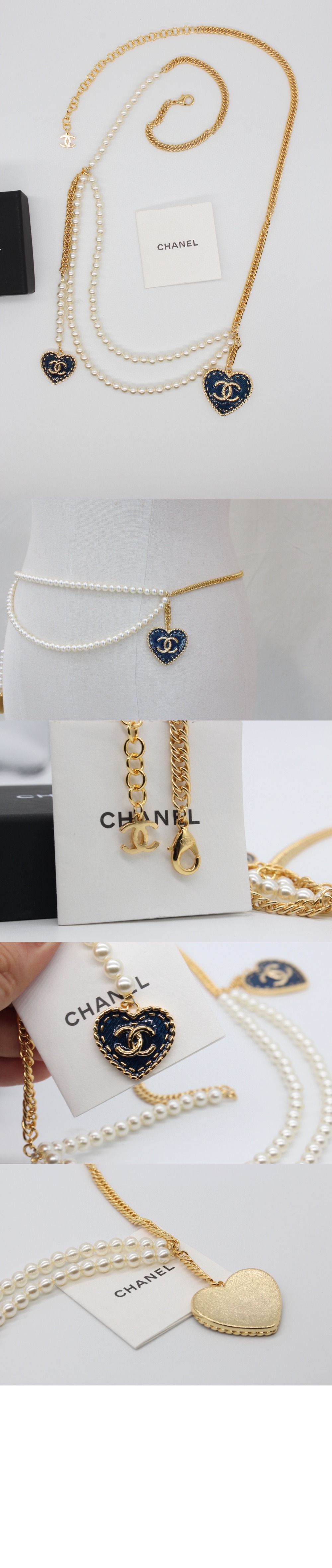 샤넬 체인 벨트 ABC747