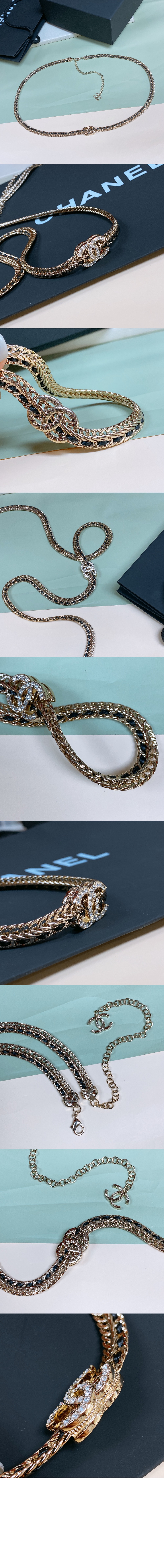 샤넬 체인 벨트 AB8322