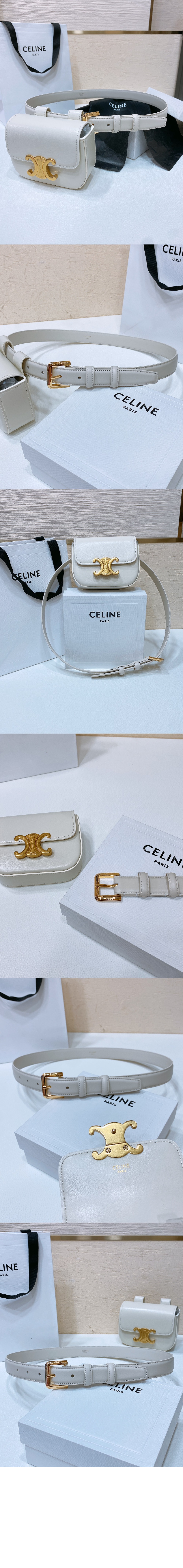 셀린느 트리옹프 벨트백 45BCN3