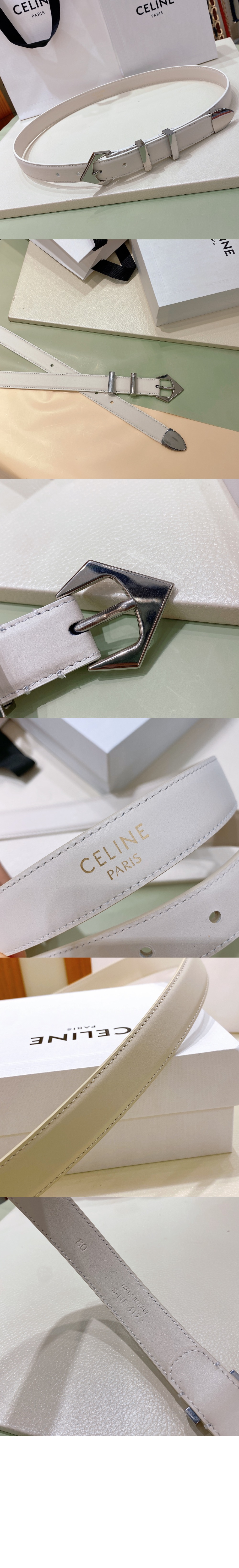 셀린느 카프스킨 벨트 45BBU3